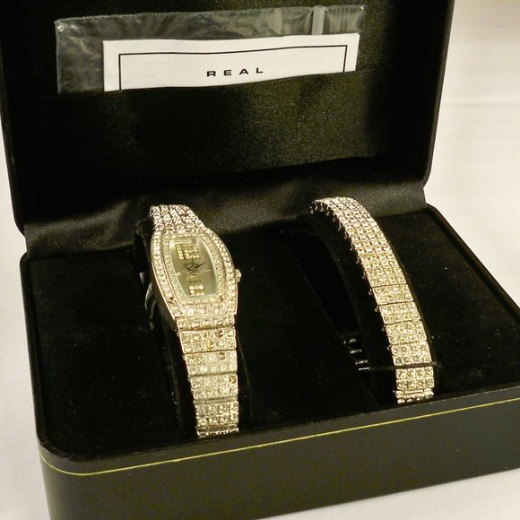 Vintage *Real Collectibles by Adrienne *Watch & *Bracelet main image 11